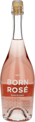 21,95 € Бесплатная доставка | Розовое игристое вино Born BCN Barcelona Brut — брют Rosé — Розе D.O. Penedès Каталония Испания 75 cl