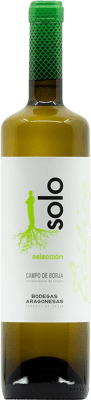 9,95 € Envío gratis | Vino blanco Bodegas Aragonesas Solo Tiólico D.O. Campo de Borja Aragón España Moscatel de Alejandría Botella 75 cl