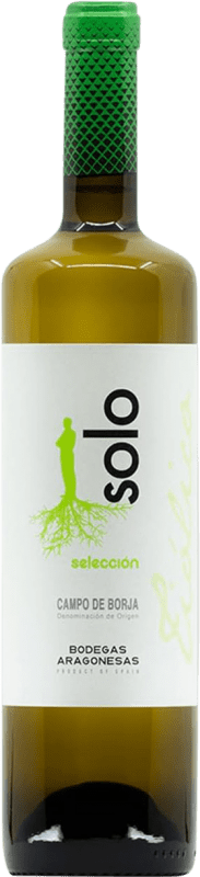 9,95 € Spedizione Gratuita | Vino bianco Bodegas Aragonesas Solo Tiólico D.O. Campo de Borja Aragona Spagna Moscato d'Alessandria Bottiglia 75 cl