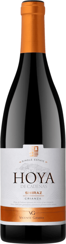 5,95 € Envoi gratuit | Vin Rouge Vicente Gandía Hoya de Cadenas Crianza D.O. Utiel-Requena Communauté valencienne Espagne Syrah 75 cl