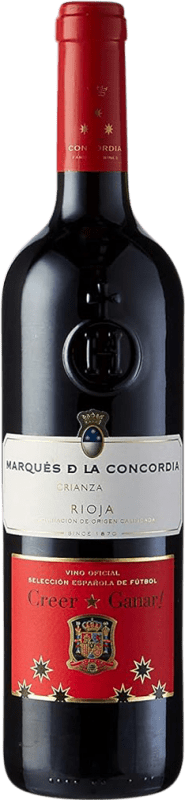 8,95 € Envoi gratuit | Vin Rouge Marqués de La Concordia Selección Española D.O.Ca. Rioja La Rioja Espagne Tempranillo 75 cl