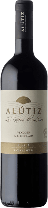 8,95 € Spedizione Gratuita | Vino rosso Alútiz Crianza La Rioja Spagna Bottiglia 75 cl