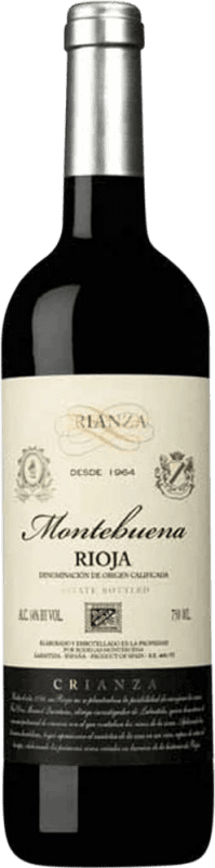 10,95 € Free Shipping | Red wine Montebuena Aged D.O.Ca. Rioja The Rioja Spain Tempranillo, Grenache Bottle 75 cl