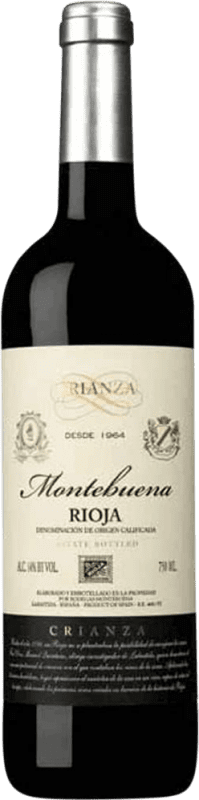 10,95 € Envío gratis | Vino tinto Montebuena Crianza D.O.Ca. Rioja La Rioja España Tempranillo, Garnacha Botella 75 cl