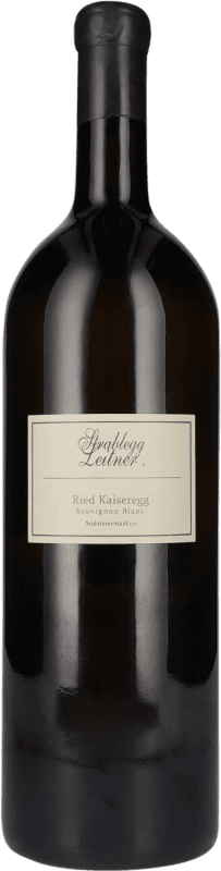 139,95 € 免费送货 | 白酒 Strablegg Leitner Ried Kaiseregg D.A.C. Südsteiermark 奥地利 Sauvignon White 瓶子 Jéroboam-双Magnum 3 L