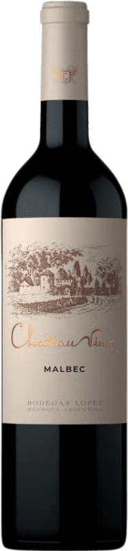 19,95 € 送料無料 | 赤ワイン López Château Vieux スペイン Malbec ボトル 75 cl