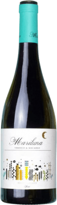17,95 € 送料無料 | 白ワイン Sierra Norte Mariluna Verdejo Macabeo D.O. Utiel-Requena バレンシアのコミュニティ スペイン Macabeo — マカベオ, Verdejo — ベルデホ Eco — エコ ビオ オーガニック マグナムボトル 1,5 L
