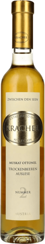 66,95 € Free Shipping | Rosé wine Kracher Trockenbeerenauslese Ottonel Zwischen den Seen Nummer 2 D.A.C. Neusiedlersee Austria Muscat Half Bottle 37 cl