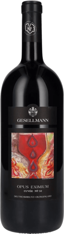 99,95 € 免费送货 | 红酒 Gesellmann Opus Eximium Nº 32 D.A.C. Mittelburgenland 奥地利 Blaufränkisch 瓶子 Magnum 1,5 L