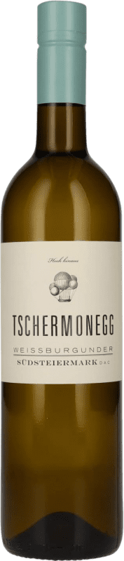 14,95 € Envio grátis | Vinho Branco Tschermonegg D.A.C. Südsteiermark Áustria Pinot Branco 75 cl