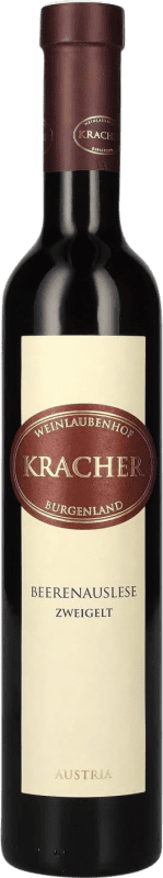 28,95 € Free Shipping | Red wine Kracher Beerenauslese D.A.C. Neusiedlersee Austria Zweigelt Half Bottle 37 cl
