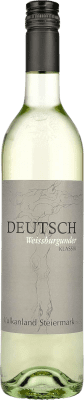 16,95 € Envio grátis | Vinho Branco Deutsch Clássico D.A.C. Vulkanland Steiermark Áustria Pinot Branco 75 cl