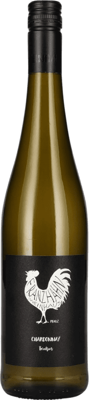 14,95 € Envio grátis | Vinho branco Franz Hahn Pfälz Alemanha Chardonnay Garrafa 75 cl