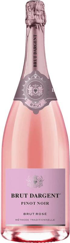 17,95 € 送料無料 | 白のスパークリングワイン Maison du Vigneron Dargent Brut — ブリュット フランス Pinot Noir — ピノ・ノワール マグナムボトル 1,5 L
