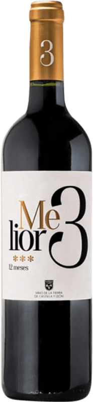18,95 € Kostenloser Versand | Rotwein Matarromera Melior Tres I.G.P. Vino de la Tierra de Castilla y León Kastilien und León Spanien Tempranillo Flasche 75 cl