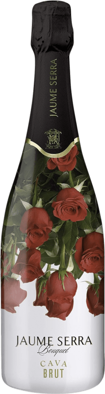 6,95 € Envoi gratuit | Vin Mousseux Blanc Jaume Serra Bouquet Brut D.O. Cava Catalogne Espagne Macabeo — Macabeu, Xarel·lo, Parellada Bouteille 75 cl