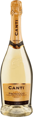 18,95 € Envio grátis | Espumante branco Canti Millesimato Extradry Extra Seco D.O.C. Prosecco Vêneto Itália Glera Garrafa 75 cl