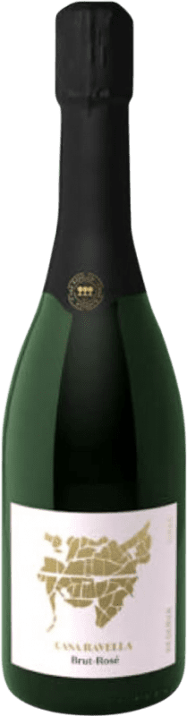 16,95 € Envio grátis | Espumante rosé Vins & Co Casa Ravella Selección 24 Meses Rosé Brut Reserva D.O. Cava Catalunha Espanha Grenache, Xarel·lo Garrafa 75 cl