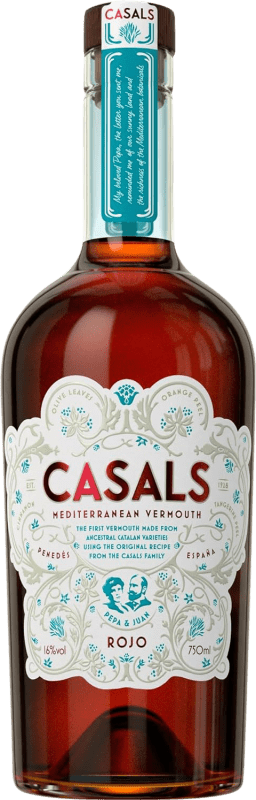 18,95 € 送料無料 | ベルモット Padró Casals Selma Tinto — 赤, Mediterranean — 地中海風 スペイン 75 cl