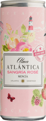 51,95 € 送料無料 | 12個入りボックス ワインサングリア Alma Atlántica Rosé ガリシア スペイン Mencía 小型ボトル 25 cl