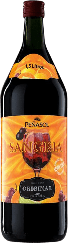 7,95 € Envoi gratuit | Sangria Limonade au Vin Peñasol Espagne Bouteille Spéciale 1,5 L