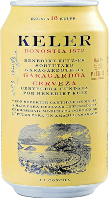 Bière Boîte de 24 unités Keler 33 cl