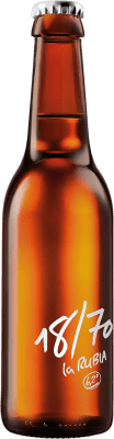 啤酒 盒装12个 18/70 Lager, 特别, Rubia — 淡色啤酒 33 cl