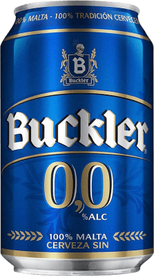 21,95 € 送料無料 | 24個入りボックス ビール Lager 0,0 スペイン アルミ缶 33 cl アルコールなし