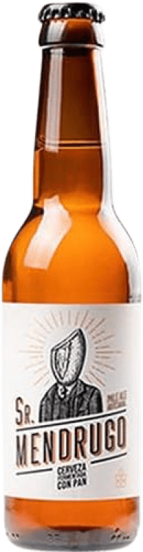 51,95 € 送料無料 | 6個入りボックス ビール Mica Sr. Mendrugo Artesanal Pale Ale Premium Zero Waste スペイン 3分の1リットルのボトル 33 cl