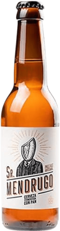 17,95 € Envoi gratuit | Boîte de 6 unités Bière Mica Sr. Mendrugo Pale Ale, Premium Espagne Bouteille Tiers 33 cl