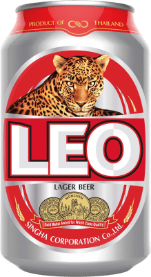 1,95 € Free Shipping | Beer Leo Hillinger Thailand Can 35 cl