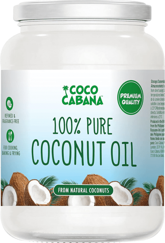 14,95 € Kostenloser Versand | Pflanzenöl Coco Cabana Großbritannien 1 L Coconut — Kokosnuss