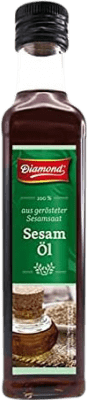 8,95 € 免费送货 | 植物油 Diamond 墨西哥 小瓶装 25 cl Sésamo — 芝麻, Tostado — 烘烤的