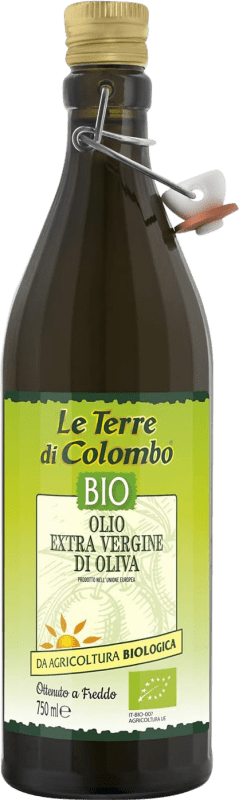 24,95 € Free Shipping | Olive Oil Le Terre di Colombo Virgen Extra Ecológico Italy Organic Bottle 75 cl