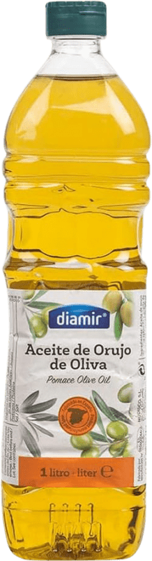 18,95 € Envío gratis | Aceite de Oliva Diamir Orujo Sansa España Botella 1 L