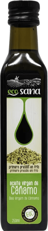 13,95 € Envío gratis | Aceite de Cocina Drasanvi Ecosana Cáñamo Virgen Bio Castilla y León España Botellín 25 cl