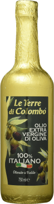 33,95 € Envío gratis | Aceite de Oliva Le Terre di Colombo Virgen Extra Italia Botella 75 cl