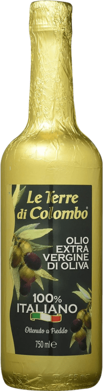 18,95 € Envío gratis | Aceite de Oliva Le Terre di Colombo Virgen Extra Italia Botella 75 cl