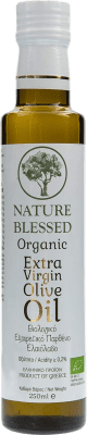 18,95 € Envio grátis | Azeite de Oliva ‎Nature Blessed Virgen Extra Ecológico Grécia Garrafa Pequena 25 cl