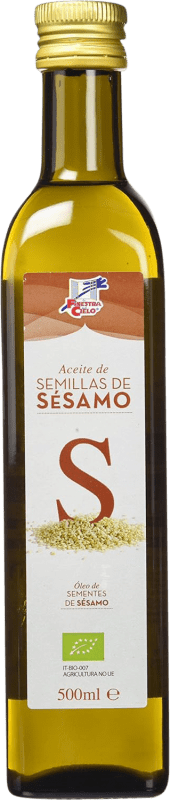 12,95 € Envio grátis | Óleo de Cozinha ‎La Finestra sul Cielo Sésamo Catalunha Espanha Garrafa Pequena 25 cl