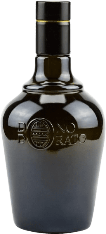 19,95 € Spedizione Gratuita | Olio d'Oliva Dono Dorato Morandi Negro — Nero, EVO Extra Vergine Italia Bottiglia Medium 50 cl