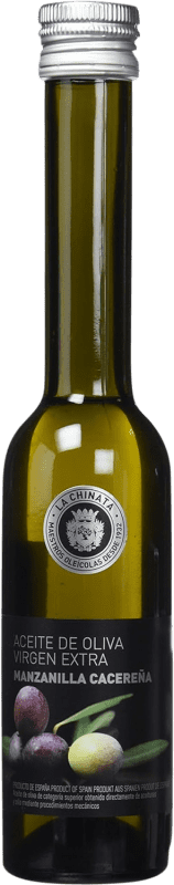 48,95 € Envio grátis | Caixa de 12 unidades Azeite de Oliva La Chinata Virgen Extra Espanha Manzanilla Garrafa Pequena 25 cl