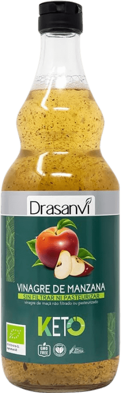 6,95 € Envío gratis | Vinagre Drasanvi Manzana Keto sin Filtrar Bio Castilla y León España Ecológico Botella 75 cl