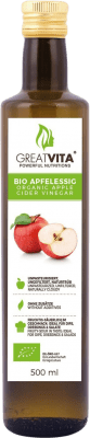 8,95 € Spedizione Gratuita | Aceto Great Vita MeaVita Sidra de Manzana Nuez Turbio sin Filtrar Orgánico Spagna Bottiglia Medium 50 cl