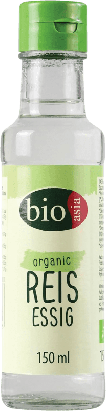 3,95 € Envío gratis | Vinagre Bioasia Arroz Reis Essig China Botellín 15 cl