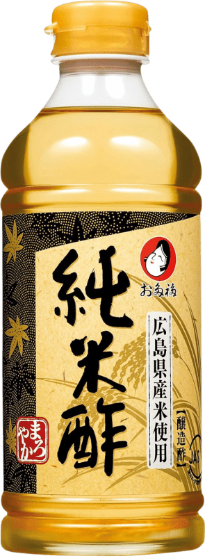 9,95 € Envio grátis | Vinagre Otafuku Japão Garrafa Medium 50 cl PET Arroz
