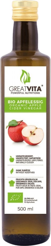 5,95 € 免费送货 | 尖酸刻薄 Great Vita MeaVita Sidra de Manzana Nuez Turbio sin Filtrar Orgánico 西班牙 瓶子 Medium 50 cl