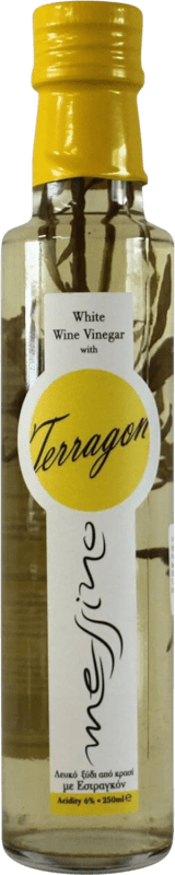 16,95 € Spedizione Gratuita | Scatola da 2 unità Aceto Messino Blanco — Bianco Grecia Bottiglietta 25 cl Estragón — Dragoncello