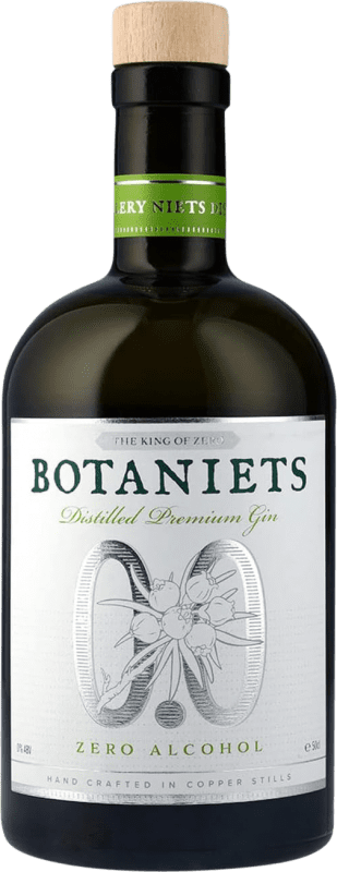 39,95 € 免费送货 | 金酒 Gin Botaniets Premium — 高端 比利时 中瓶装 50 cl 0.0 零点零 Limón — 柠檬 不含酒精