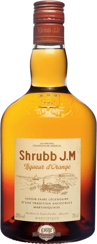 25,95 € Free Shipping | Rum Rhumerie JM Shrubb Netherlands Antilles 70 cl Orange